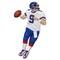 Party Central Club Pack of 12 White and Blue Jointed Football Quarterback Cutout Decors 69"